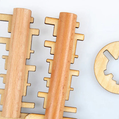 SuperMind - Wooden Toy Unlock Puzzle