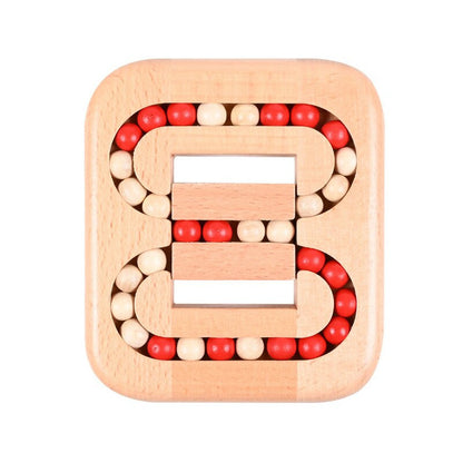 SuperMind - Rotating Magic Bean Finger Toy Wood Puzzles