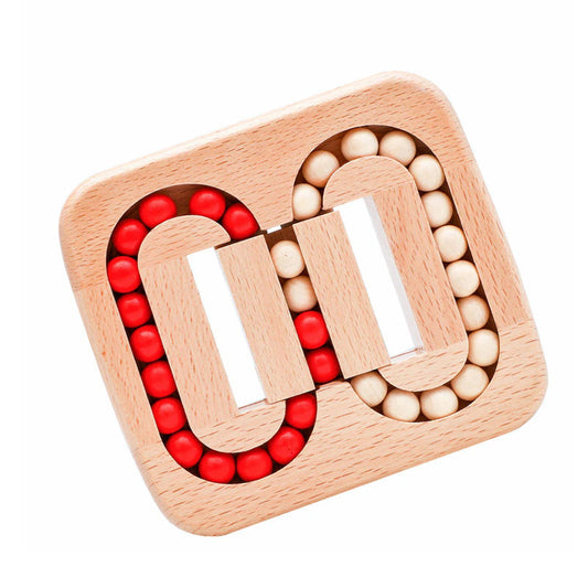 SuperMind - Rotating Magic Bean Finger Toy Wood Puzzles